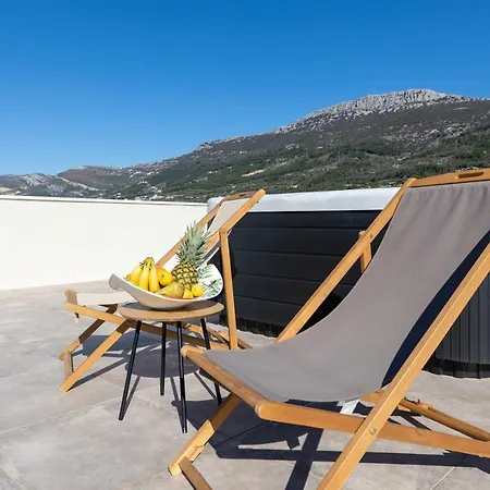 Relax - Beheizter - Heated Pool Villa Kastela